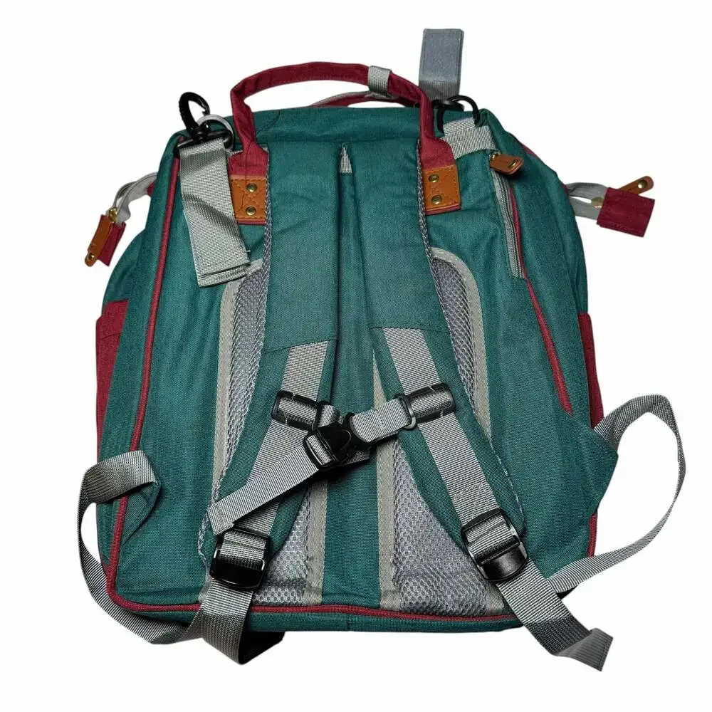 Good Mum Multifunction Diaper Bag Backpack with Changing Station/Pacifier Case